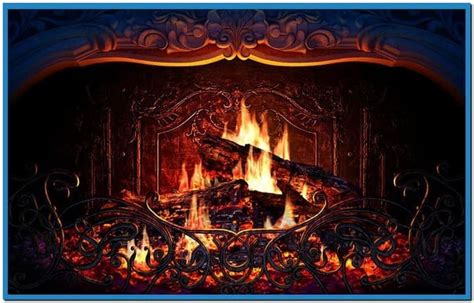 Animated Fireplace Screensaver Fireplace World