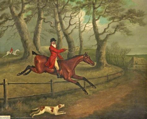 Artwork Replica A Huntsman Taking A Fence By John Nost Sartorius 1759