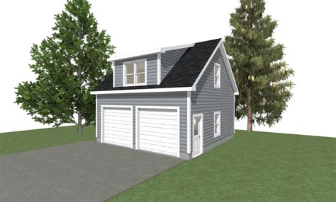 Garage Plans 24 X 24 2 Car Garage Plans 10 Wall 1012 And 1212