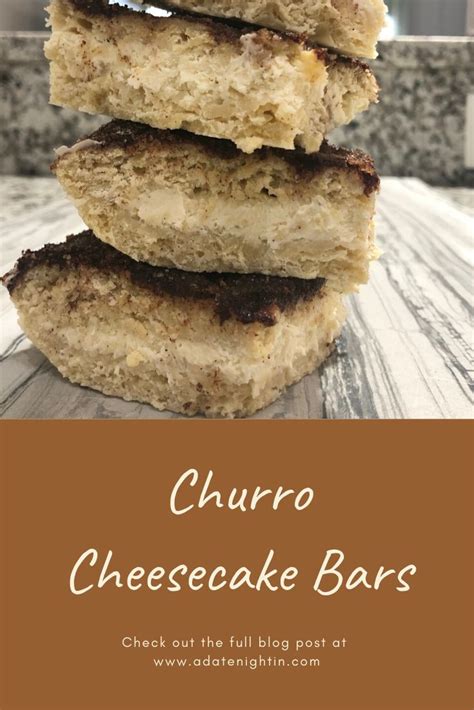 Churro Cheesecake Bars Cheesecake Bites Recipe Cheesecake Bars