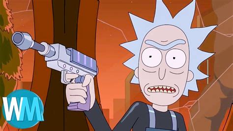 Top 10 Crazy Rick And Morty Deaths Youtube