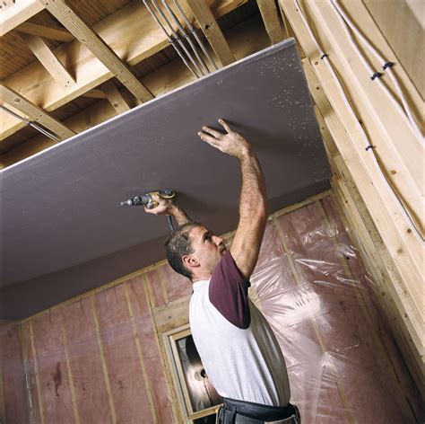 How To Drywall A Ceiling Ceiling Ideas
