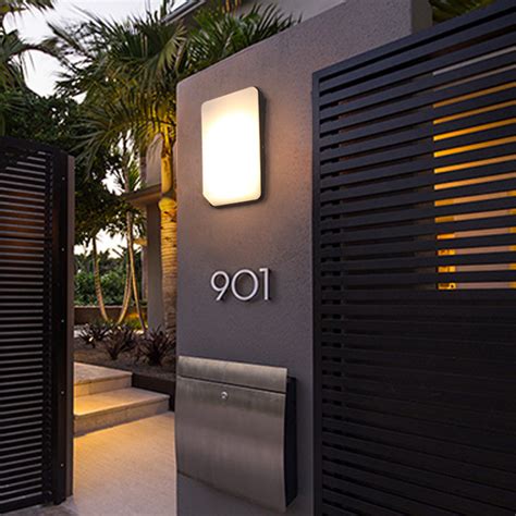 Modern Villa Porch Light Led Wall Light Outdoor Waterproof
