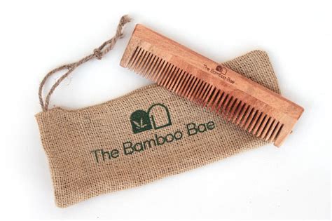 The Bamboo Bae Neem Wood Comb 8 Inches By The Bamboo Bae 8 Inches