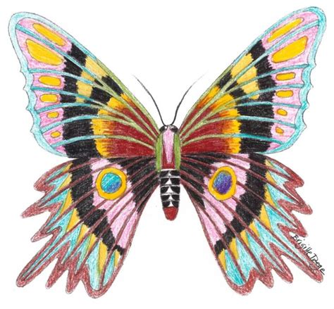 Coloriage (facile): Papillon en 2020 | Coloriage facile, Coloriage