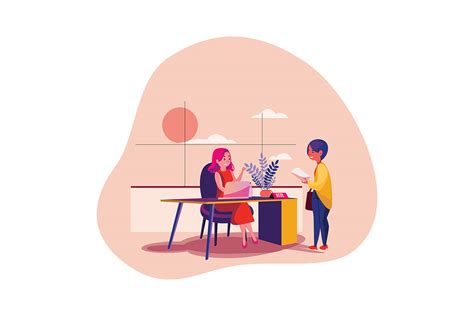 Job Interview Illustrations On Behance