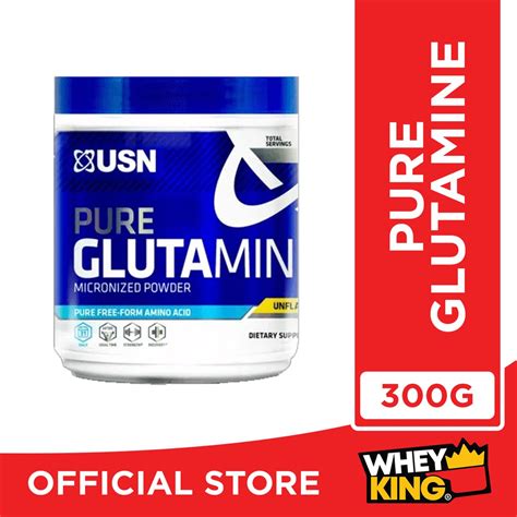 Usn Pure Glutamine Powder Muscle Strength And Stamina Shopee Philippines