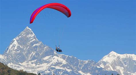 Paragliding In Pokhara Pokhara Tour Adventure Sports Nepal