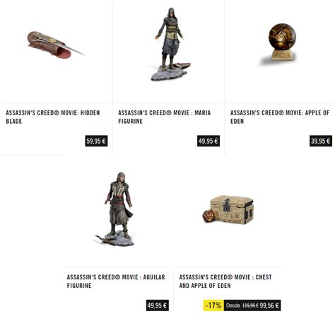 Nuevo Merchandising De La Pel Cula De Assassins Creed