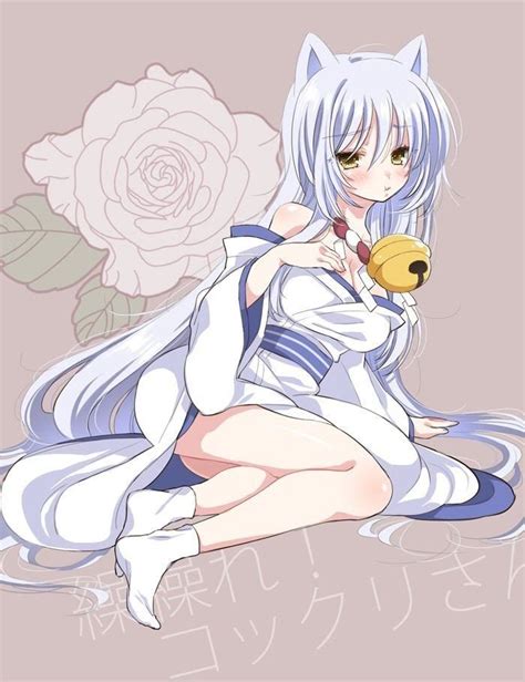 Pin On Anime Girl With White Hair