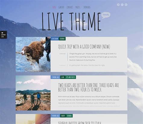 20 Best Wordpress Travel Blog Themes For 2020 Siteturner