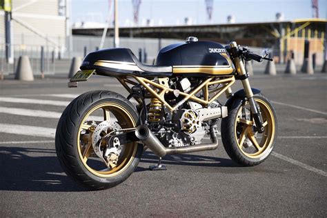 Golden Age Ducati Monster By Black Cycles Pipeburn