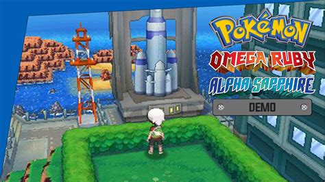 Pokémon Omega Ruby And Alpha Sapphire Demo Gameplay Youtube