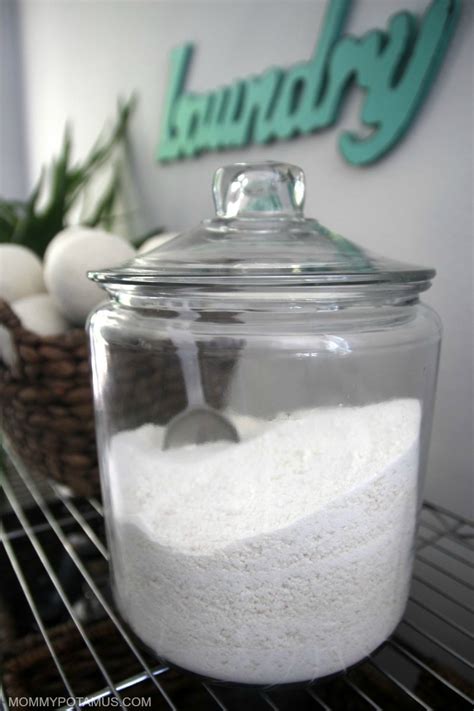 How To Make Natural Laundry Detergent Borax Free Mommypotamus