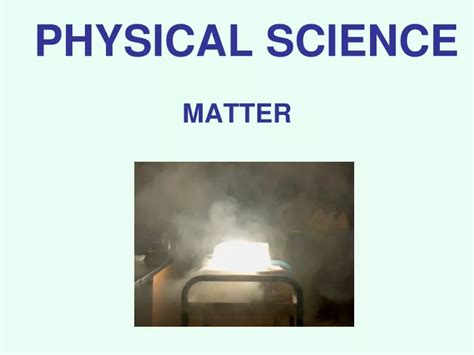 Ppt Physical Science Powerpoint Presentation Free Download Id8840611