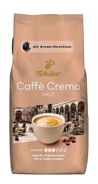 Sie verwenden nur die besten bohnen aus hochwertigen. Tchibo Caffè Crema Mild - 1kg Ganze Bohne online kaufen ...