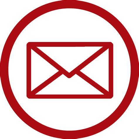 Red Email Icon Png