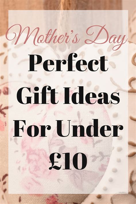 Mothers Day T Ideas For Under £10 Time And Pence