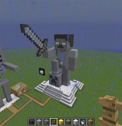 Pin De Jay En Minecraft Statues And Monuments Arquitectura Minecraft