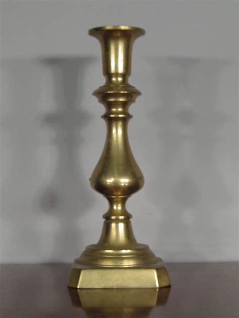 Brass candlesticks brass candle holders oriental candle | etsy. Single Brass candle holder, 10" wide x 4" wide