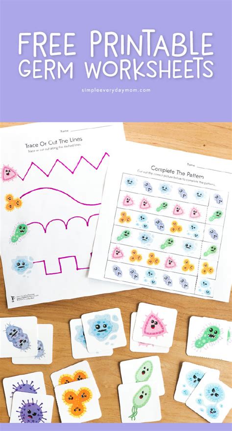 Free Printable Germ Worksheets For Kindergarten