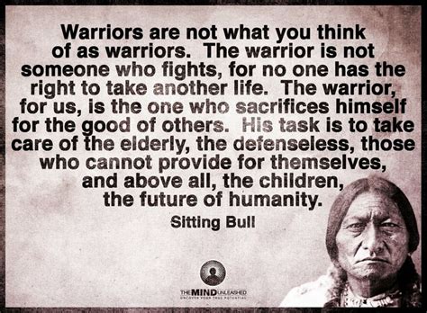 sitting bull quotes warrior