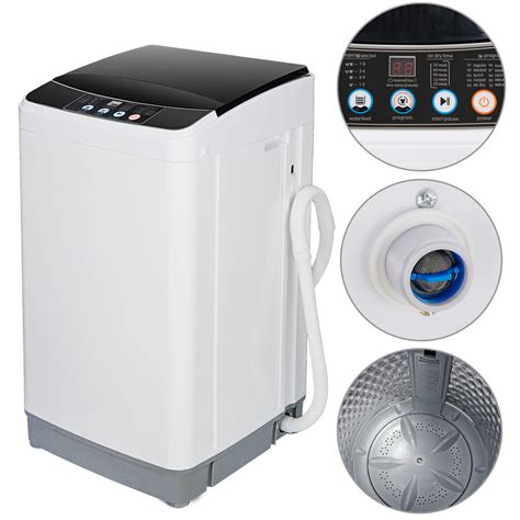 Zeny™ Portable Full Automatic Washing Machine With 10 Programs 8 Water