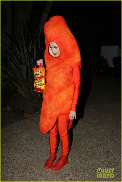 Katy Perry Turns Into A Flaming Hot Cheeto For Halloween Photo Katy Perry Photos