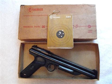 Vintage Crosman 130 22 Cal Air Pistol
