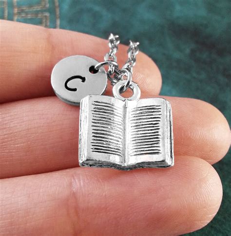 Book Keychain Book Keyring Personalized Keychain Book T Etsy