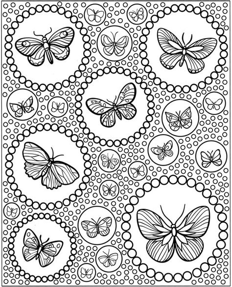 Hardcoloringpages Difficult Coloring Pages Butterfly Coloring