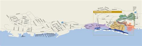 Ketchikan Maps Walking Tour Map City Island And Area Maps Of Ketchikan
