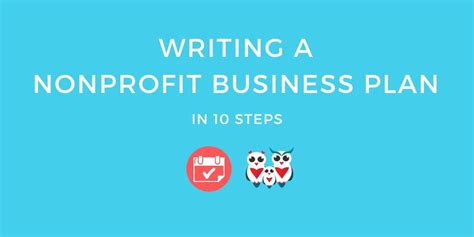 Writing A Nonprofit Business Plan In 10 Steps Rmarketingdesign