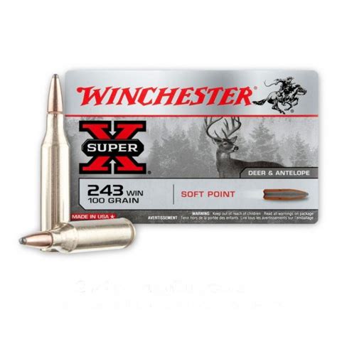 243 100 Grain Pp Winchester Super X 20 Rounds Bushift Best