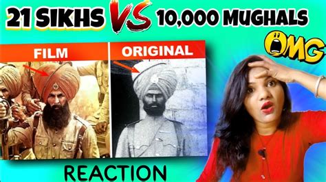 21 Sikhs Vs 10000 Mughals Reaction 😮😱 Saragarhi Battle Sikh History Youtube