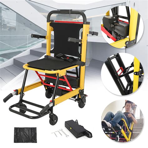 Stair Chair Lift Mobile Stair Battery Motorized Climbing Wheelchair