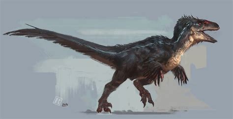 Jurassic Park 3 Feathered Raptor By Raphtor Feathered Raptor