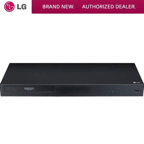 Lg Ubk80 4k Ultra Hd Blu Ray Player W Hdr Compatibility Ubk80