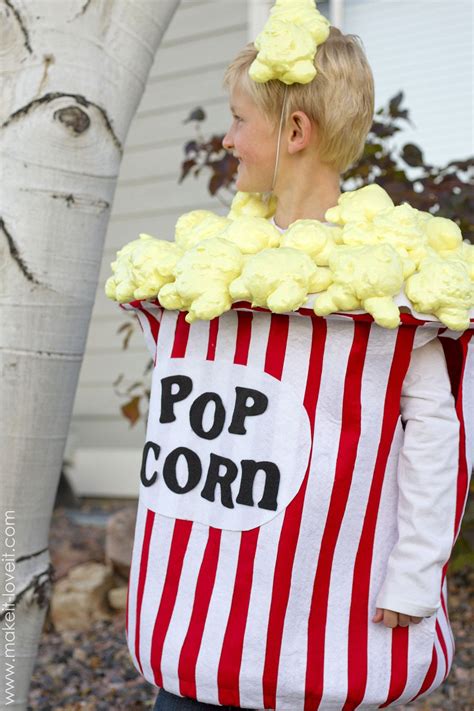 diy popcorn costume kostüm selber machen and anleitung maskerix de