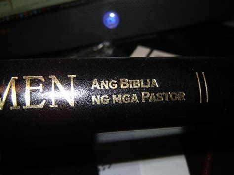 Leather Study Bible With Golden Edges Poimen Ang Biblia Ng Mga Pastor Magandang Balita