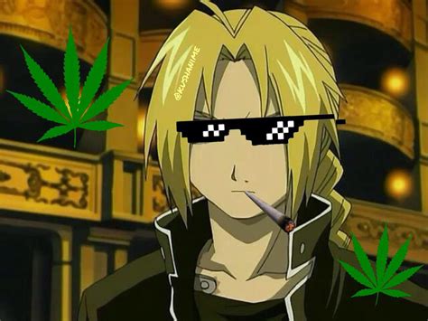 Anime Smoking Weed Wallpapers Wallpaper Cave