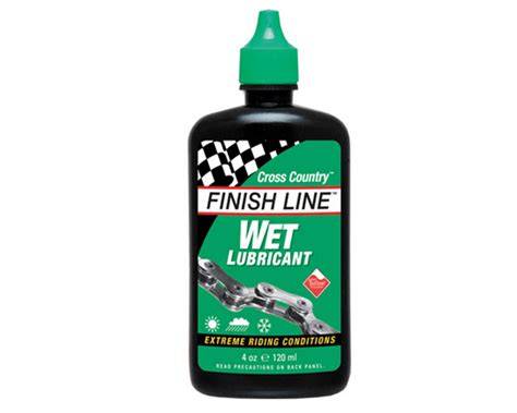 Finish Line Wet Lubricant Squeeze Bottle 4oz C00040101