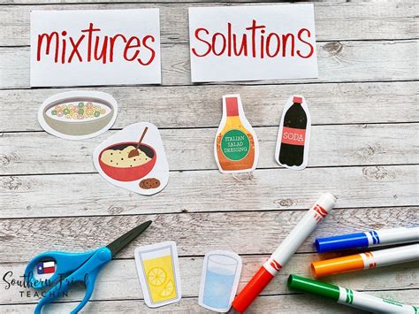 Mixtures And Solutions Activities Southern Fried Teachin