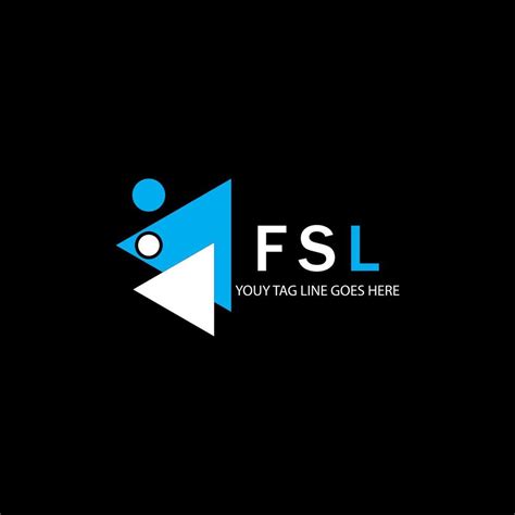 Fsl Letter Logo Creative Design With Vector Graphic 7887497 Vector Art