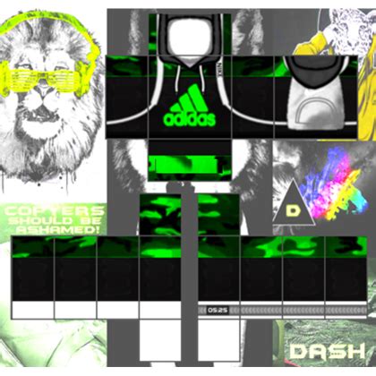 Green T Shirt Roblox Adidas Drone Fest - green sparkle time tuxedo roblox adidas hoodie hoodies