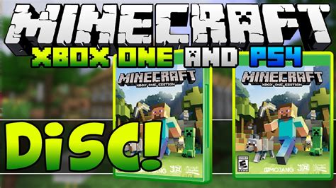 Minecraft Xbox One Disc Release Date Youtube