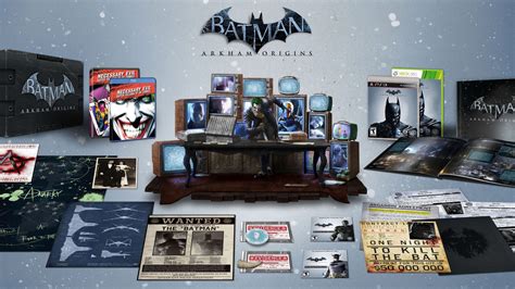 The artbook i'll scan in soon (no spoilers in it,it's just the areas we saw in the demo). Batman: Arkham Origins Collector's Edition