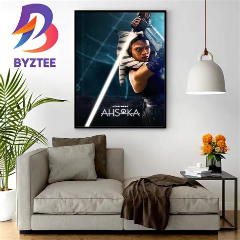 ahsoka new poster of the star wars original series home decor poster canvas byztee