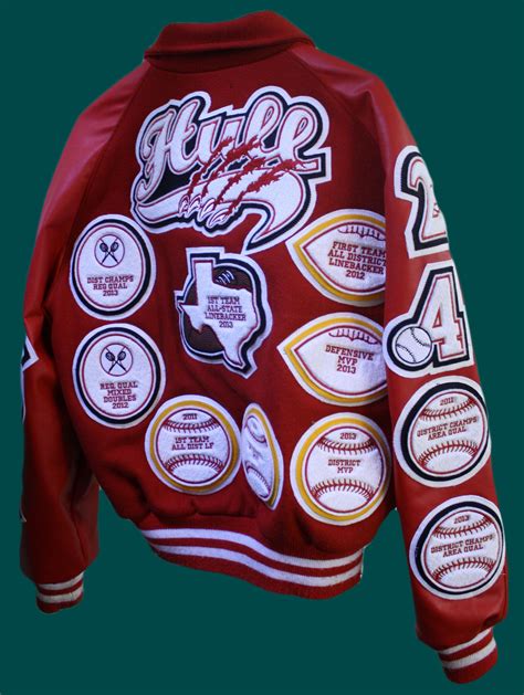 Hall Of Fame Letterman Jacket Package Deal Comes With Leather Sleeve