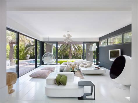 Playfully Modern Pleasantly Colorful And Beautifully Landscaped Villa In